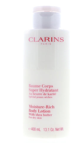 Clarins Moisture-Rich Body Lotion for Dry Skin, 13.1 oz