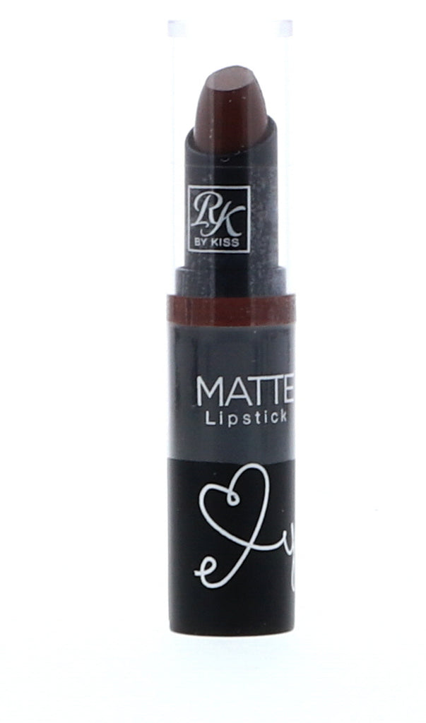 Kiss Matte Lipstick - Spicy Brown, 0.12 oz