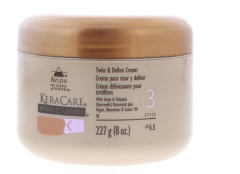 Avlon KeraCare Natural Textures Twist & Define Cream, 8 oz 2 Pack