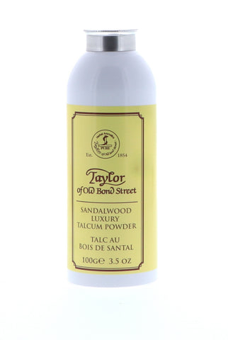 Taylor of Old Bond Street Talcum Powder, Sandalwood, 3.5 oz
