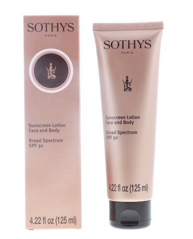 Sothys Sunscreen Lotion for Face & Body SPF30 4.22 oz