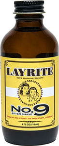 Layrite No. 9 Aftershave, 4 oz