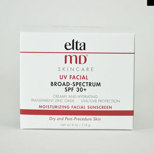 EltaMD UV Facial Broad-Spectrum SPF 30+ Moisturizing Facial Sunscreen, 114 g / 4 oz
