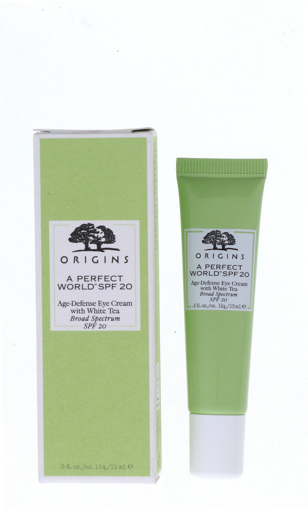 Origins A Perfect World SPF20 Age-Defense Eye Cream with White Tea, 0.5 oz