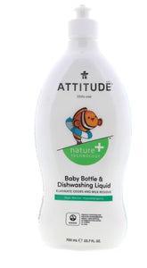 Attitude Baby Bottle & Dishwashing Liquid Pear Nectar -- 23.6 fl