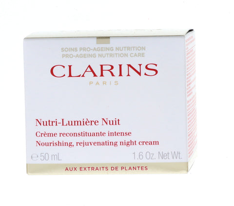 Clarins Nutri-Lumiere Nuit Nourishing Rejuvenating Night Cream, 1.6 oz