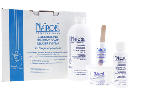 Nairobi Conditioning Sensitive Scalp Relaxer System Kit, 20 Count ID: 479162567