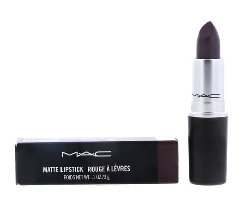 MAC Matte Lipstick, Smoked Purple, 0.1 oz