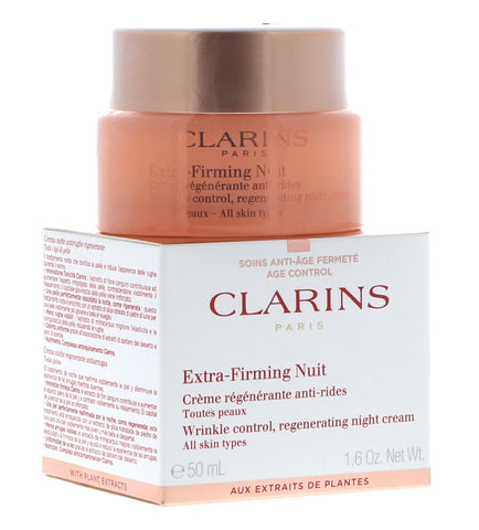 Clarins Extra-Firming Regenerating Night Cream for All Skin Types, 1.6 oz