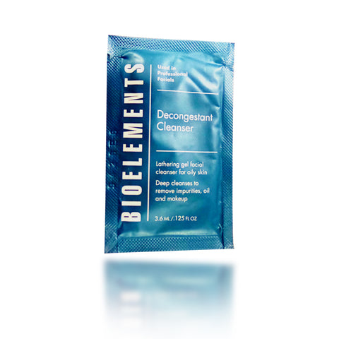 Bioelements Decongestant Cleanser, foil pack, 0.125oz