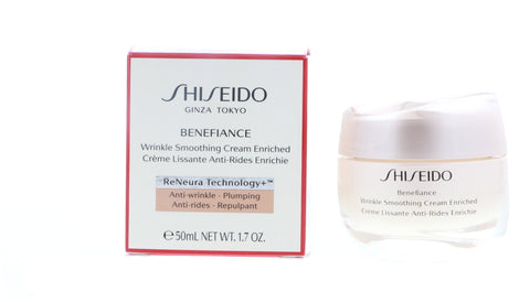 Shiseido Benefiance Wrinkle Smoothing Cream Enriched, 1.7 oz