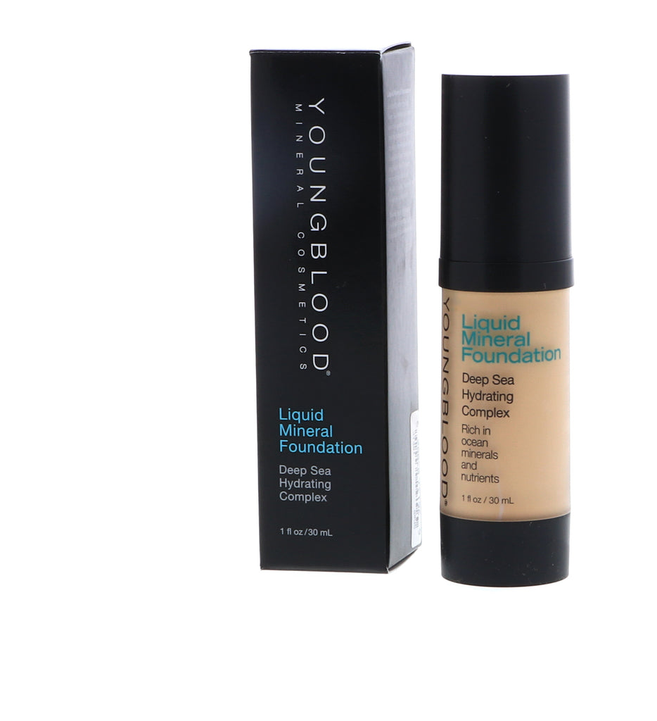 Youngblood Liquid Mineral Foundation - Shell - 30 ml / 1 oz