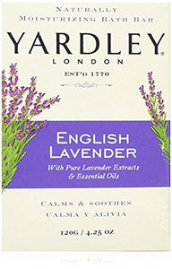 Yardley English Lavender Bath Bar, 4.25 oz