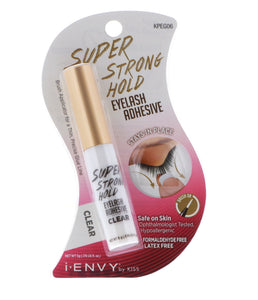 KISS i Envy Eyelash Adhesive Super Strong Hold Clear 0.176 oz - ID: 191566201380