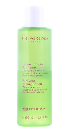 Clarins Purifying Toning Lotion for Combination to Oily Skin, 6.7 oz