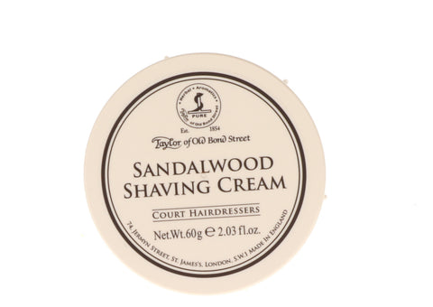Taylor of Old Bond Street Shaving Cream Bowl, Sandalwood, 2.03 oz