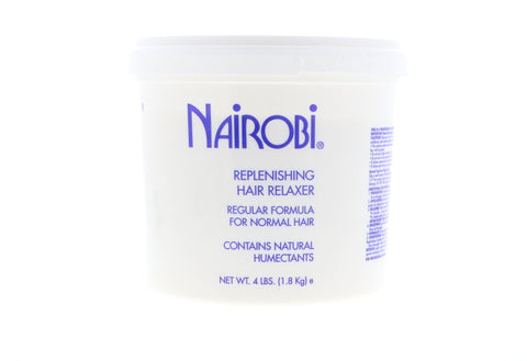 Nairobi Replenishing Hair Relaxer Regular Formula for Normal Hair, 64 oz