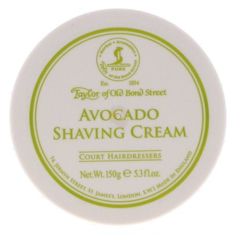 Taylor of Old Bond Street Shaving Cream Bowl, Avocado, 5.3 oz