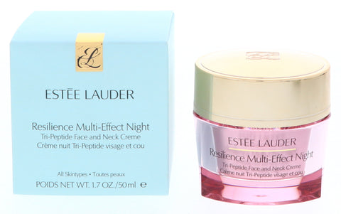 Estee Lauder Resilience Multi Effect Night Tin-Peptide Face & Neck Creme 1.7 oz