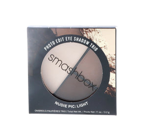 Smashbox Photo Edit Ultra-Portable Eye Shadow Trio, Light, 0.11 oz