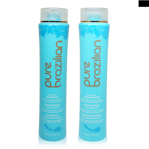Pure Brazilian Anti-Frizz Shampoo and Conditioner 13.5oz Duo Set