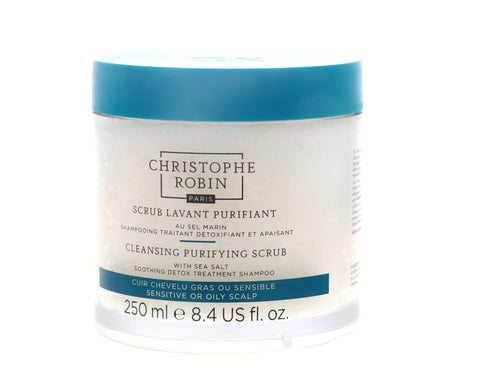 Christophe Robin Cleansing Purifying Scrub with Sea Salt, 8.4 oz