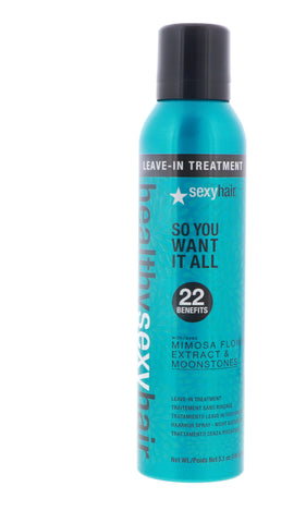 Sexy Hair Healthy So You Want It All Leave-In Treatment 5.1 oz 2 Pack
