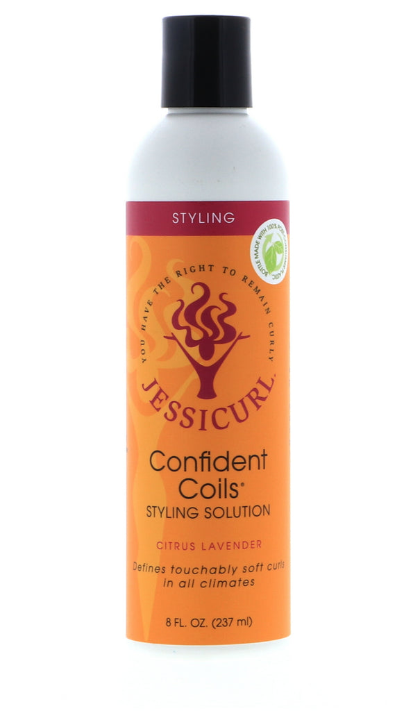 Jessicurls Confident Coils Styling Solution, Citrus Lavender, 8 oz