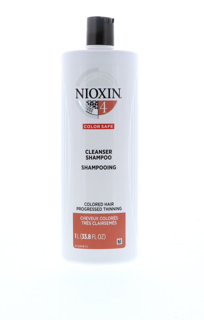 Nioxin System 4 Cleanser Shampoo, 33.8 oz