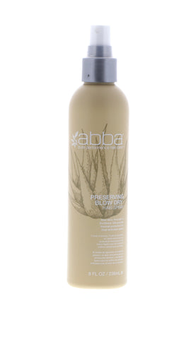 Abba Preserving Blow Dry Hairspray, 8 oz 3 Pack