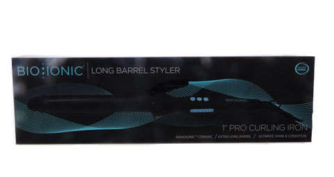 Bio Ionic Long Barrel Styler 1" Pro Curling Iron