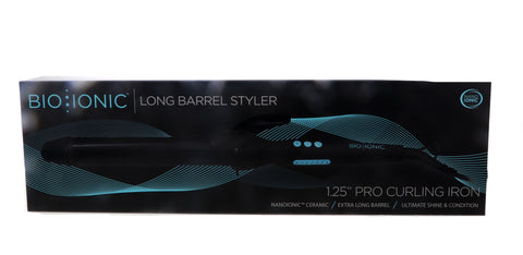 Bio Ionic Long Barrel Styler 1.25" Pro Curling Iron