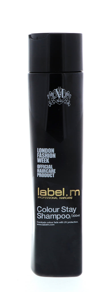 Label. M Colour Stay shampoo 300 ml / 10 oz