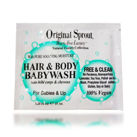 Original Sprout Hair and Body Baby Wash, 37 ml / 1.25 oz