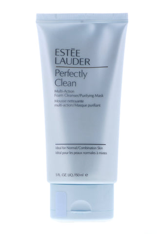 Estee Lauder Perfectly Clean Multi-Action Foam Cleanser/Purifying Mask, 5 oz