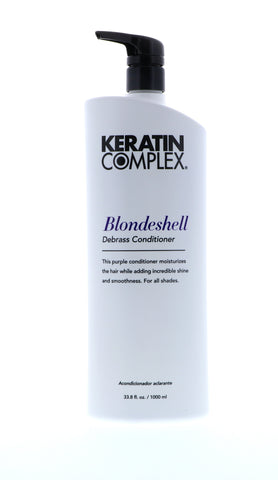 Keratin Complex Blondeshell Debrass Conditioner (White), 33.8 oz Pack of 2