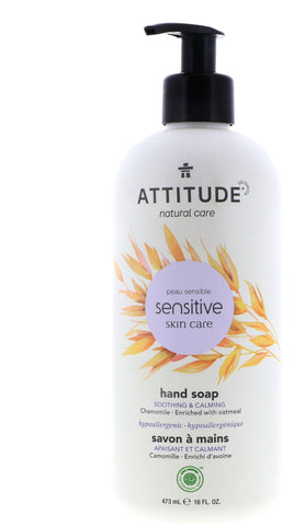 Attitude Soothing & Calming Hand Soap, Chamomile, 16 oz