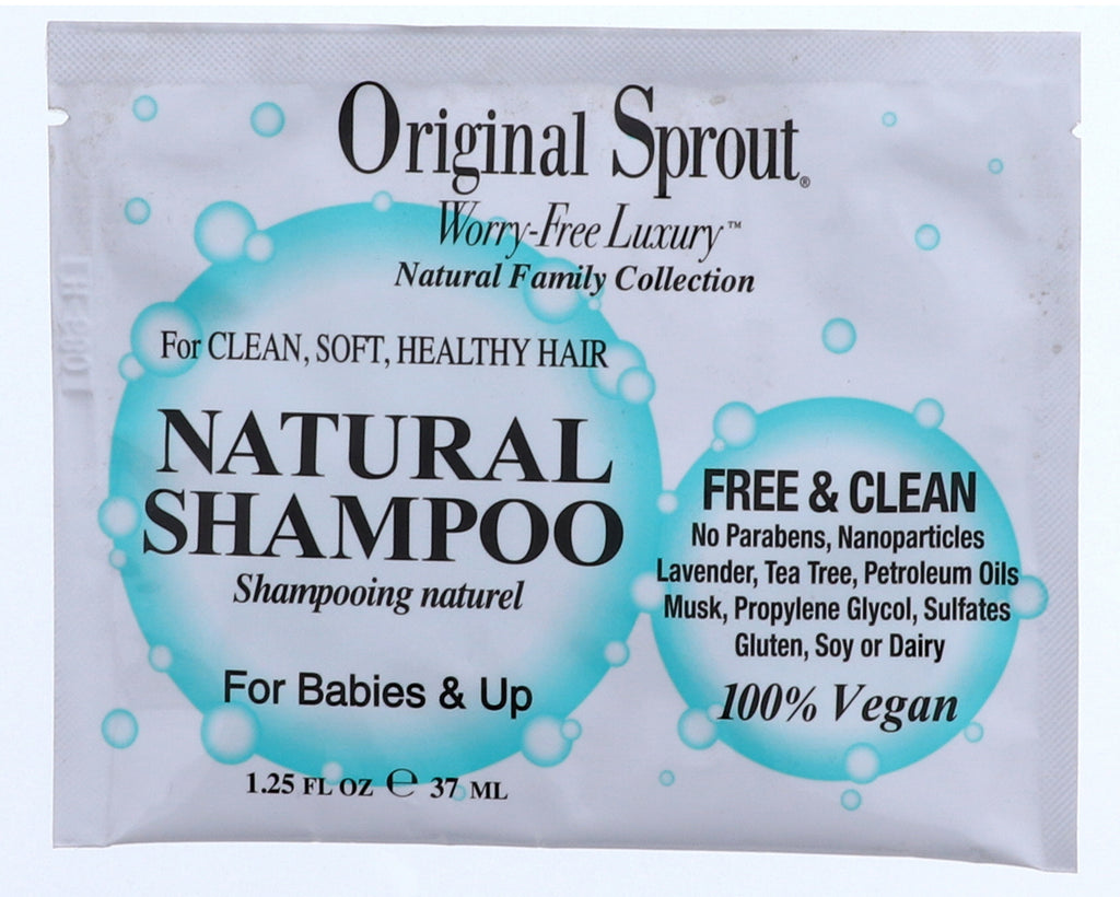 Original Sprout Natural Shampoo 1.25 oz