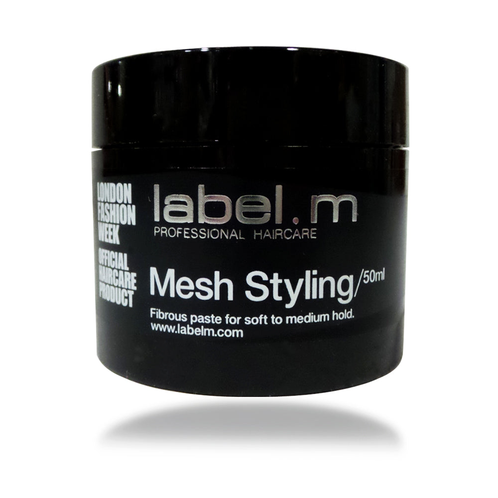 Label. M Mesh Styling Paste, 1.7 oz