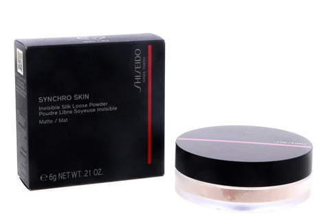 Shiseido Synchro Skin Invisible Silk Loose Powder, Matte, 0.21 oz