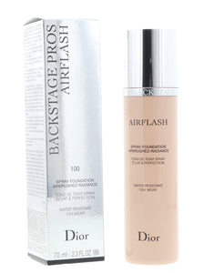 Dior Backstatge Pros Airflash Spray Foundation, No.100 Airbrushed Radiance, 2.3 oz